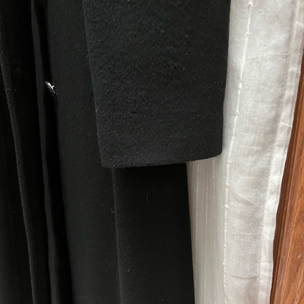 Calvin Klein collection wool cashmere long coat Size 6 - Picture 7 of 10